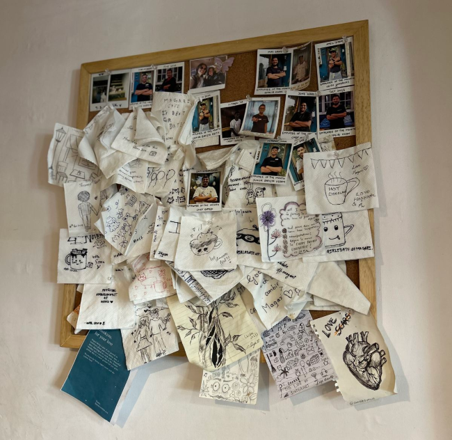 portfolio and artists notes